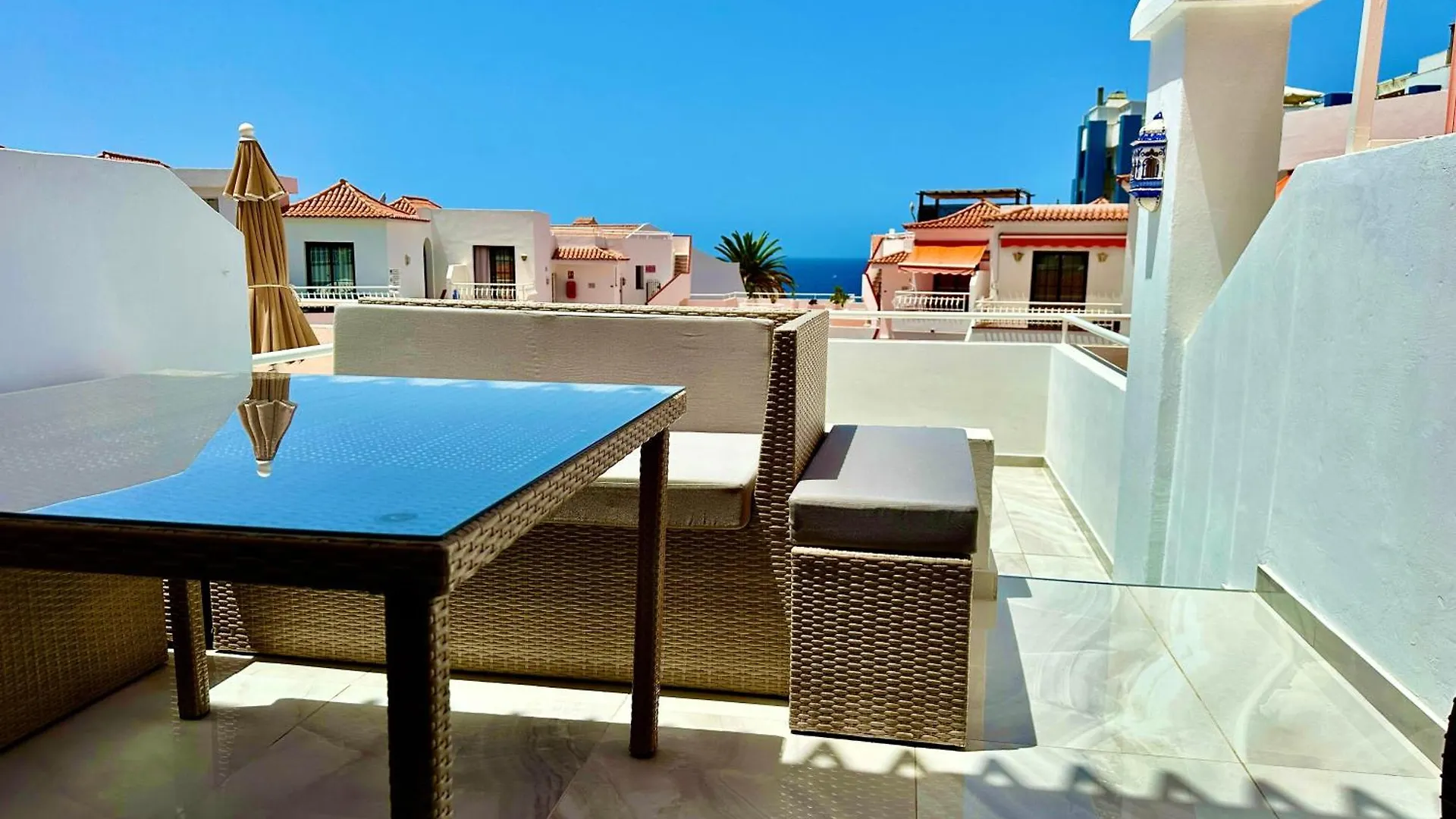 Luxury Diamond - Ocean View, Big Terraces, Air Con, Wifi Apartment Los Cristianos  Spain