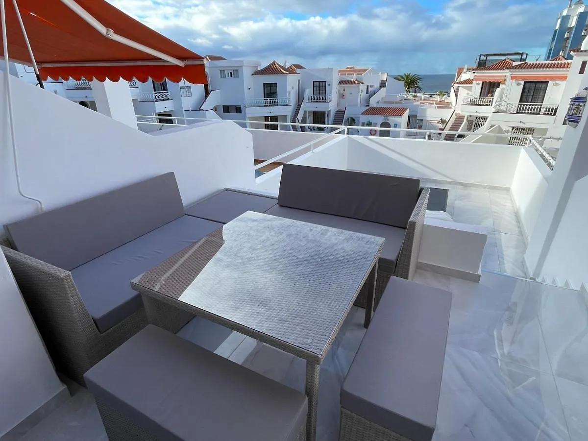 Luxury Diamond - Ocean View, Big Terraces, Air Con, Wifi Apartment Los Cristianos