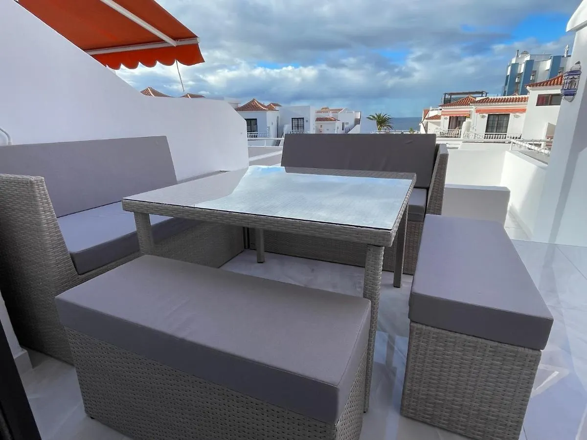 Luxury Diamond - Ocean View, Big Terraces, Air Con, Wifi Apartment Los Cristianos  Spain
